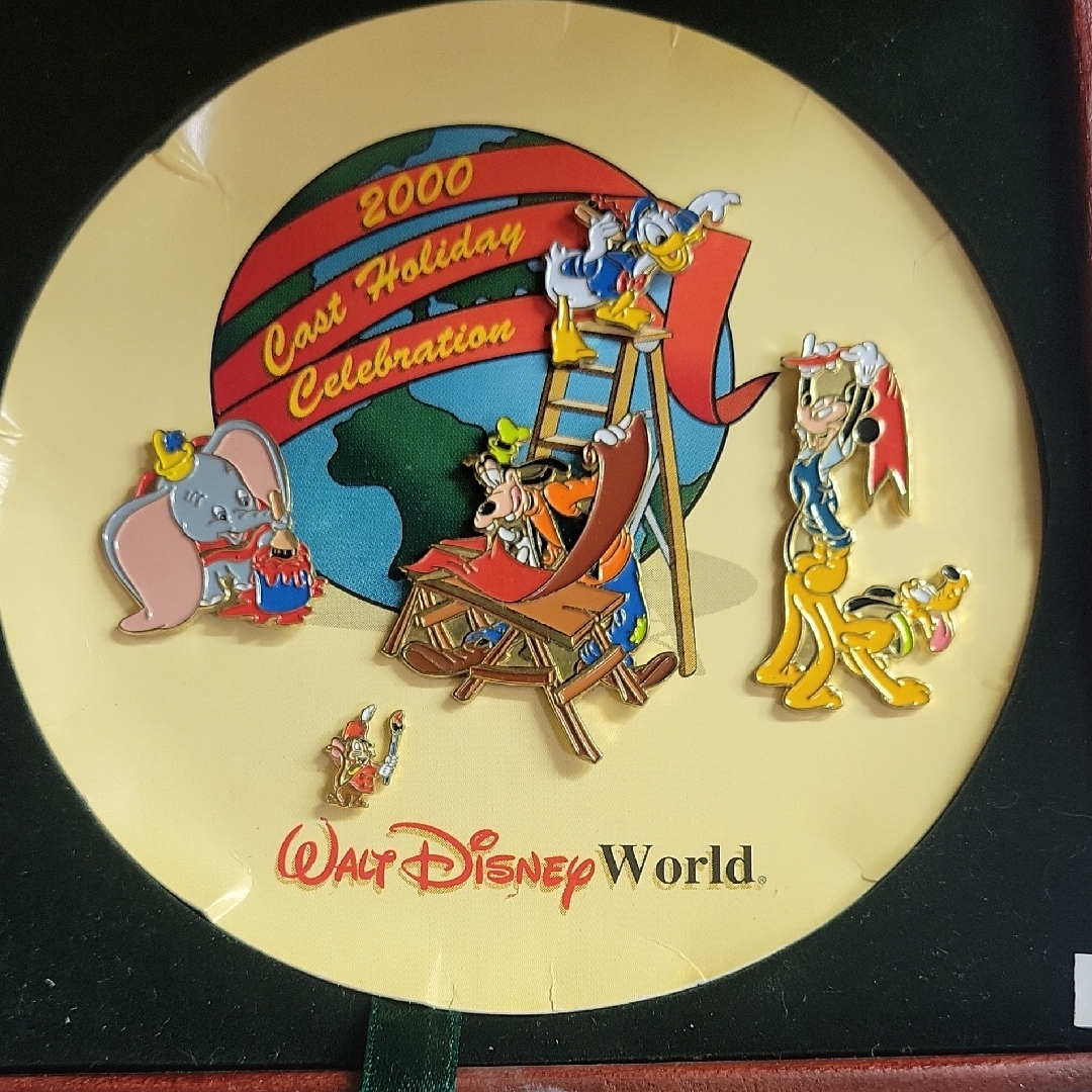 Disney World Cast Holiday Celebration Pin Set